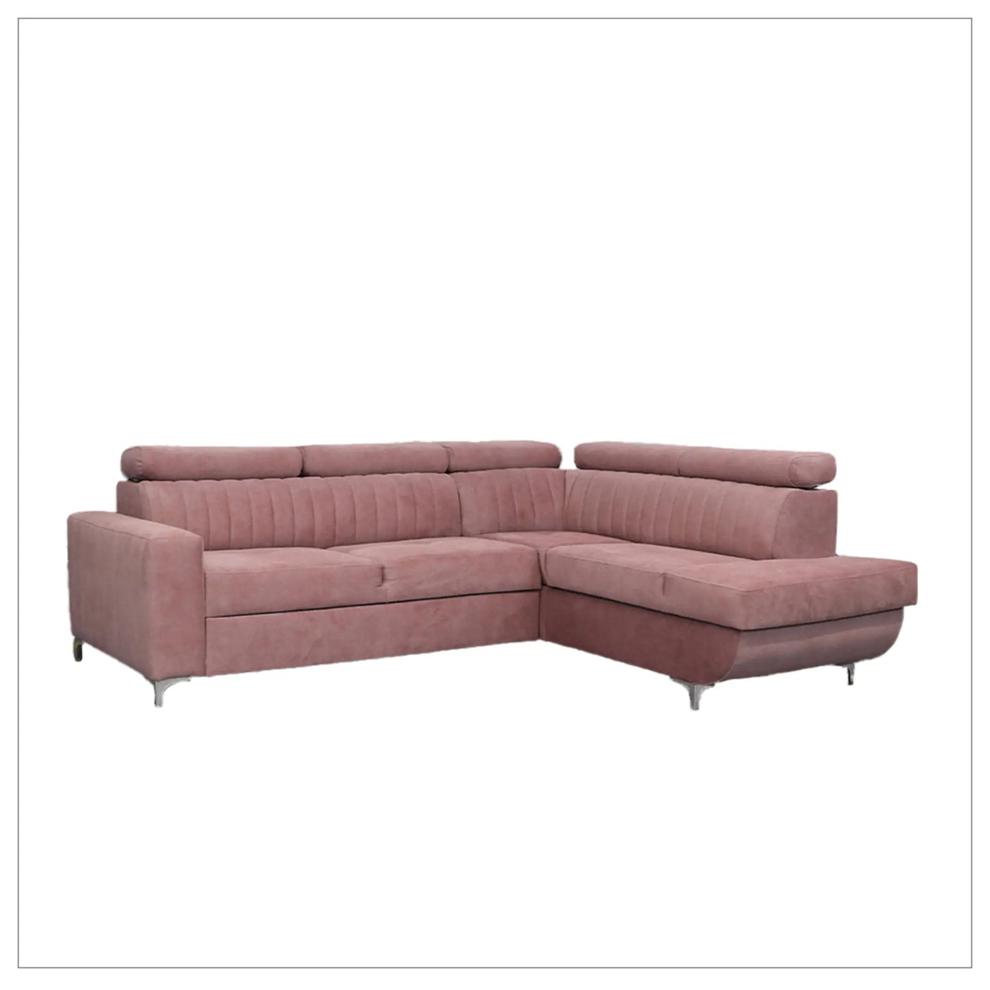 HOUSTON SOFA BED - Black, Blue, Green, Grey, Sky Blue, Camel Brown, Light Pink, Mustard