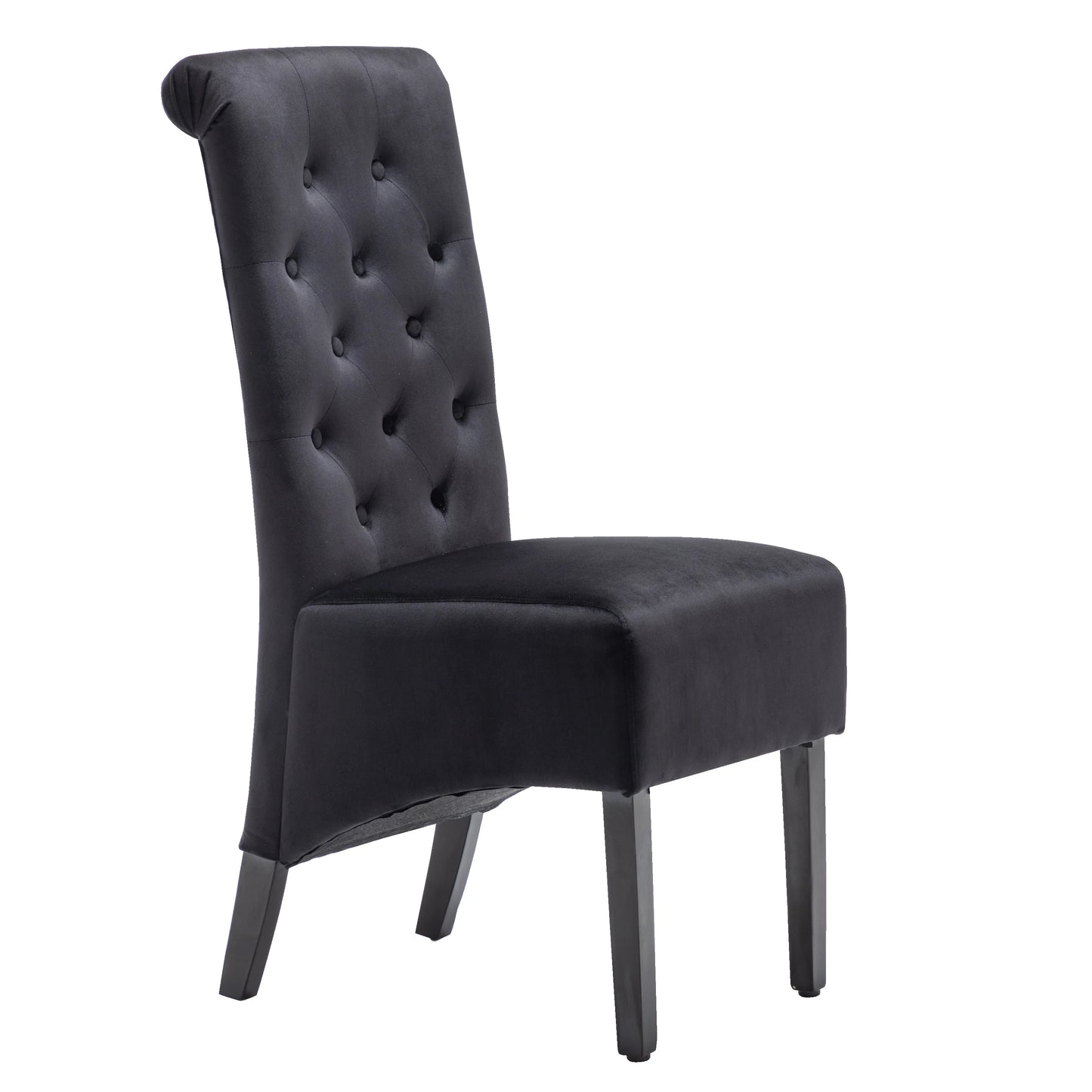 Viola Velvet Upholstered Lion Knockerback Dining Chair