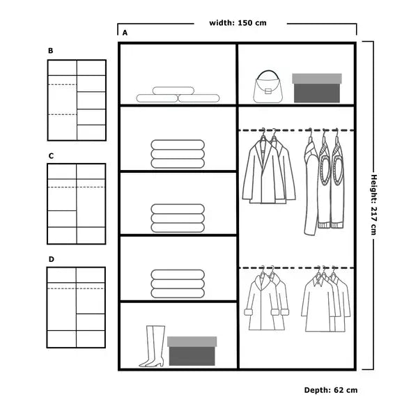 ROYAL SLIDING WARDROBE