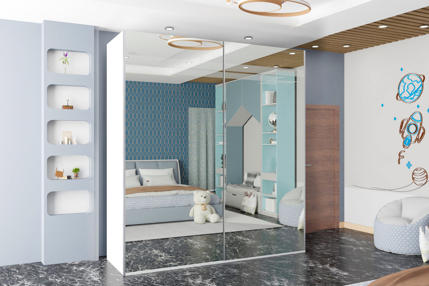 Etna Sliding Wardrobe