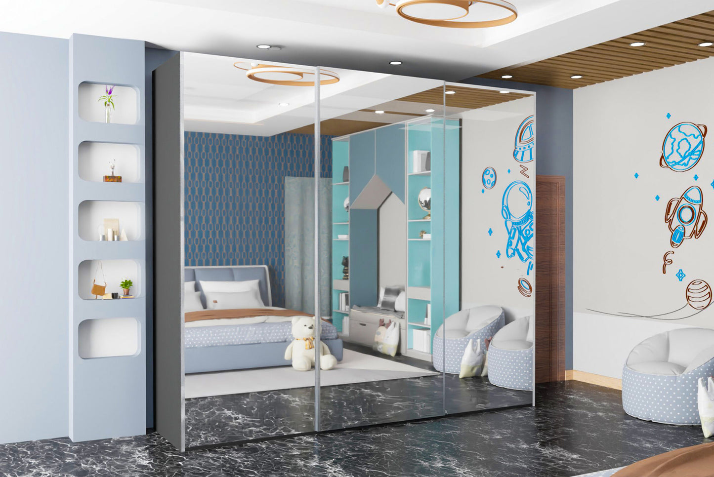 Etna Sliding Wardrobe