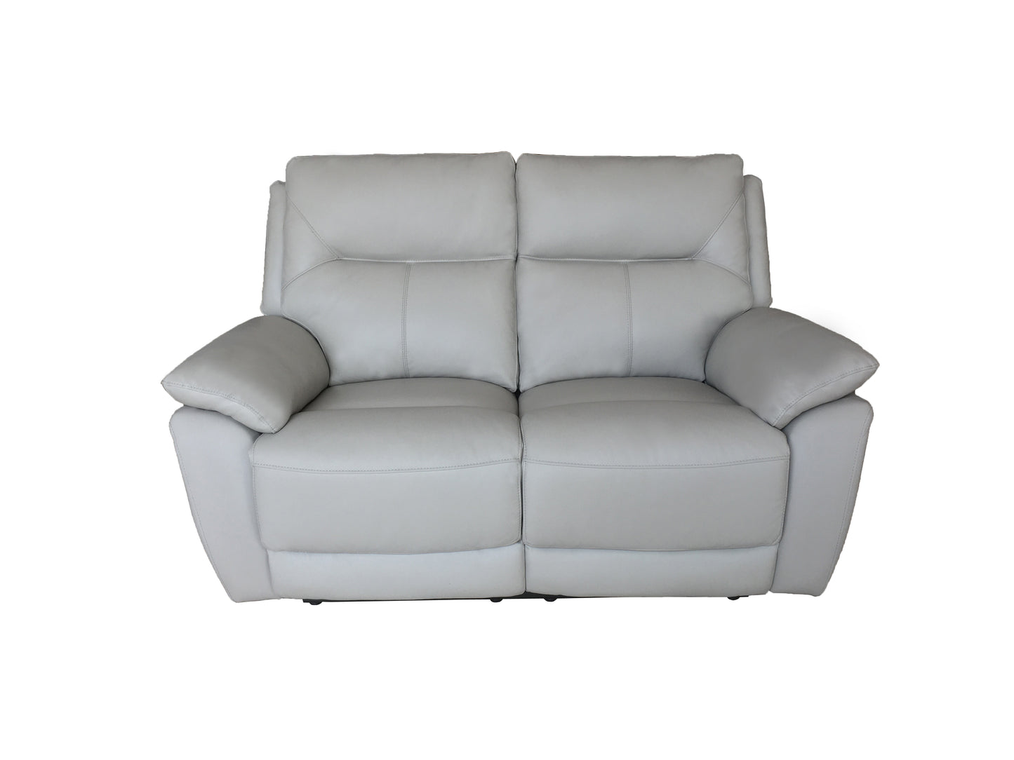 Rimini Leather Recliner Sofa Set - 3 Seater, 2 Seater - Putty