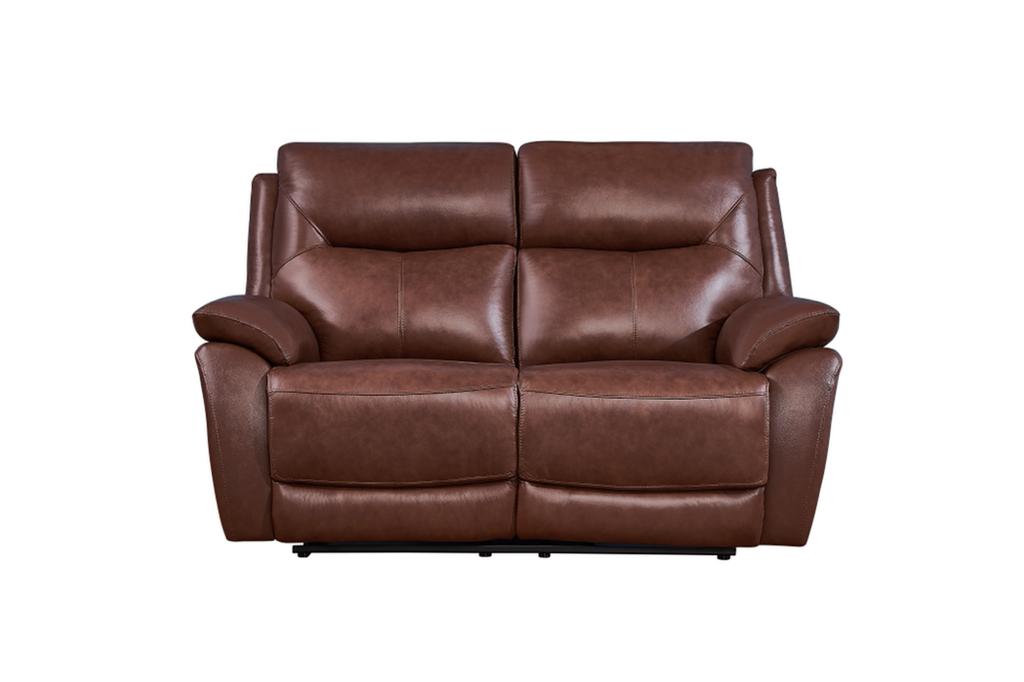 Rimini Leather Recliner Sofa Set - 3 Seater, 2 Seater, Armchair - Tan
