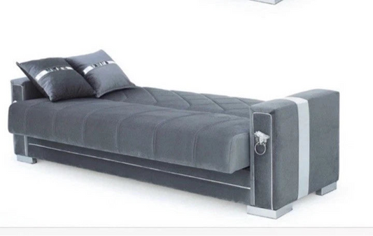 3 Seater Ottoman Storage Sofa Bed Modern Luxury Bedroom - UK Made