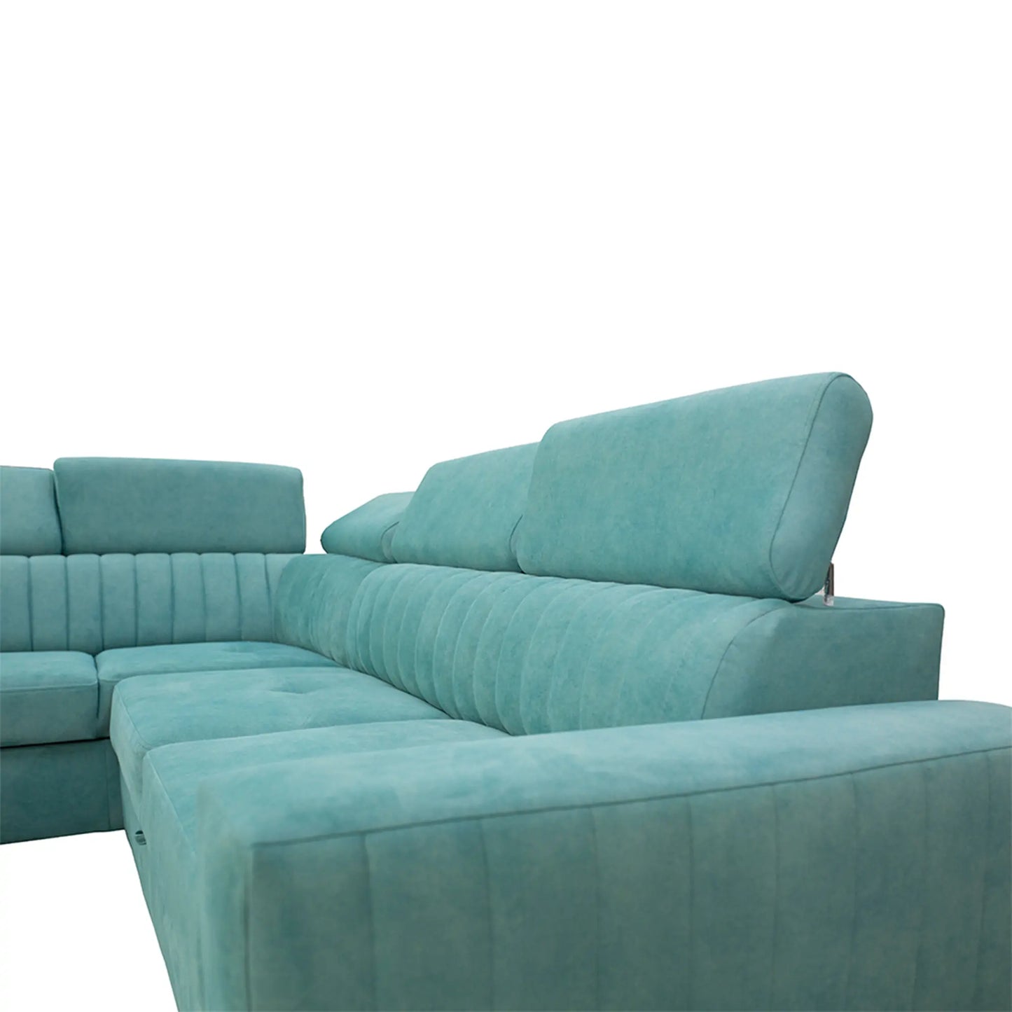 HOUSTON SOFA BED - Black, Blue, Green, Grey, Sky Blue, Camel Brown, Light Pink, Mustard