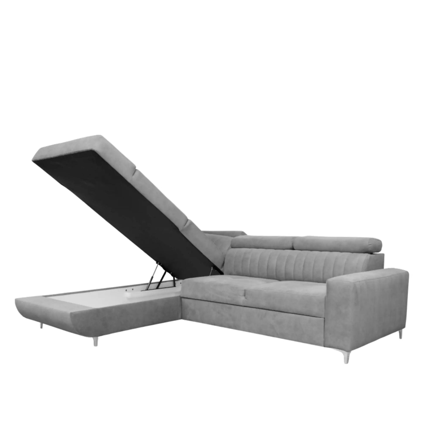 HOUSTON SOFA BED - Black, Blue, Green, Grey, Sky Blue, Camel Brown, Light Pink, Mustard