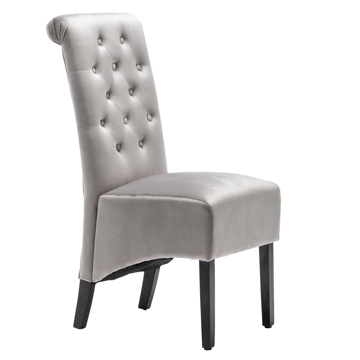 Viola Velvet Upholstered Lion Knockerback Dining Chair