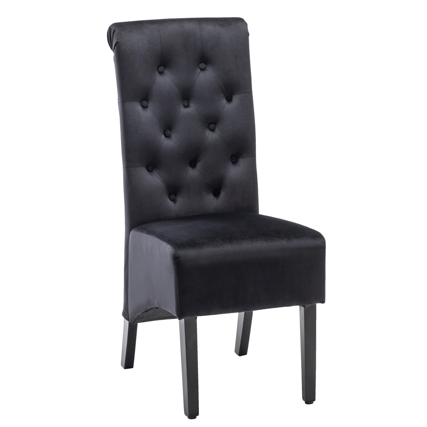 Viola Velvet Upholstered Lion Knockerback Dining Chair