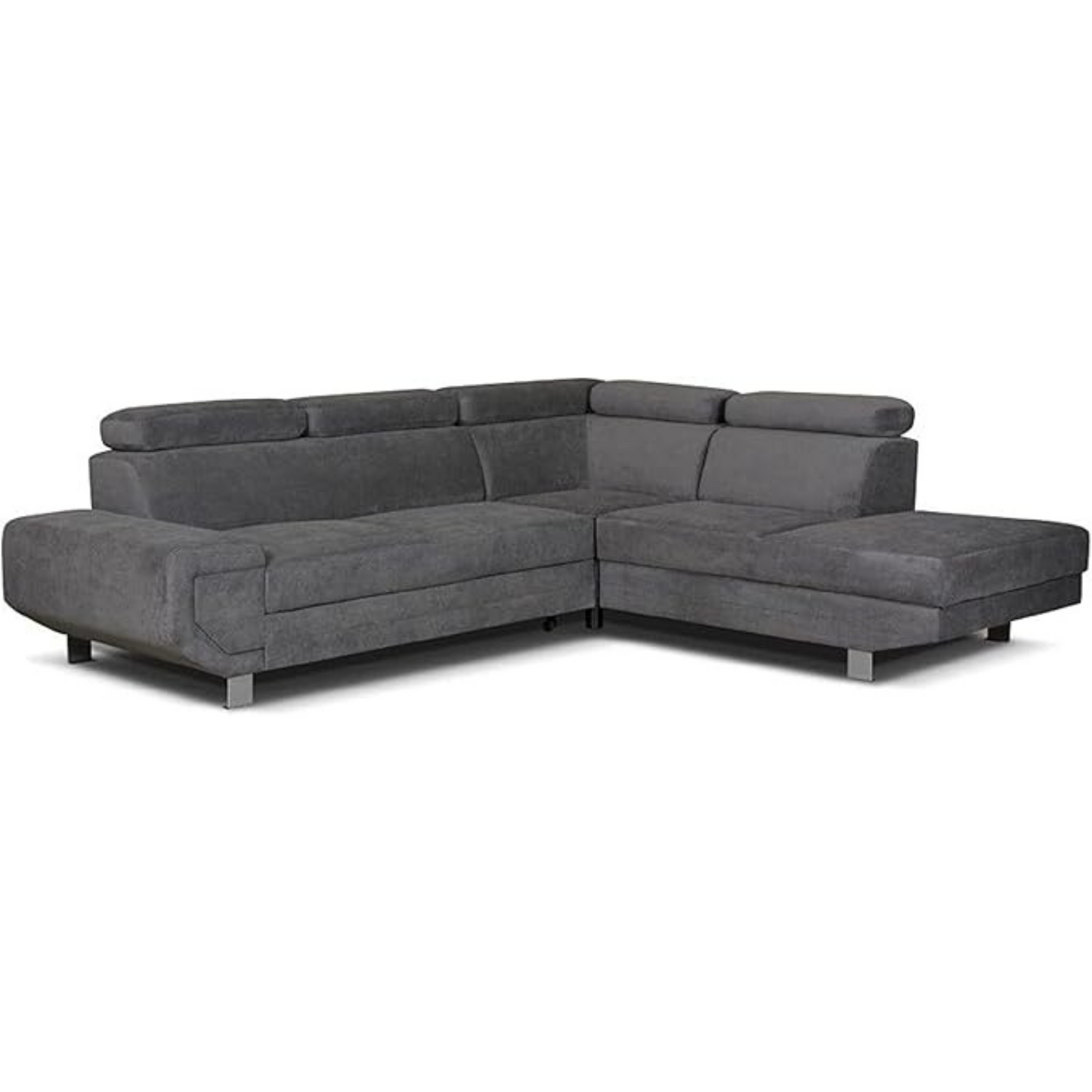 Artic Sofa bed with storage Left Hand/ Right Hand Facing Corner/ Grey