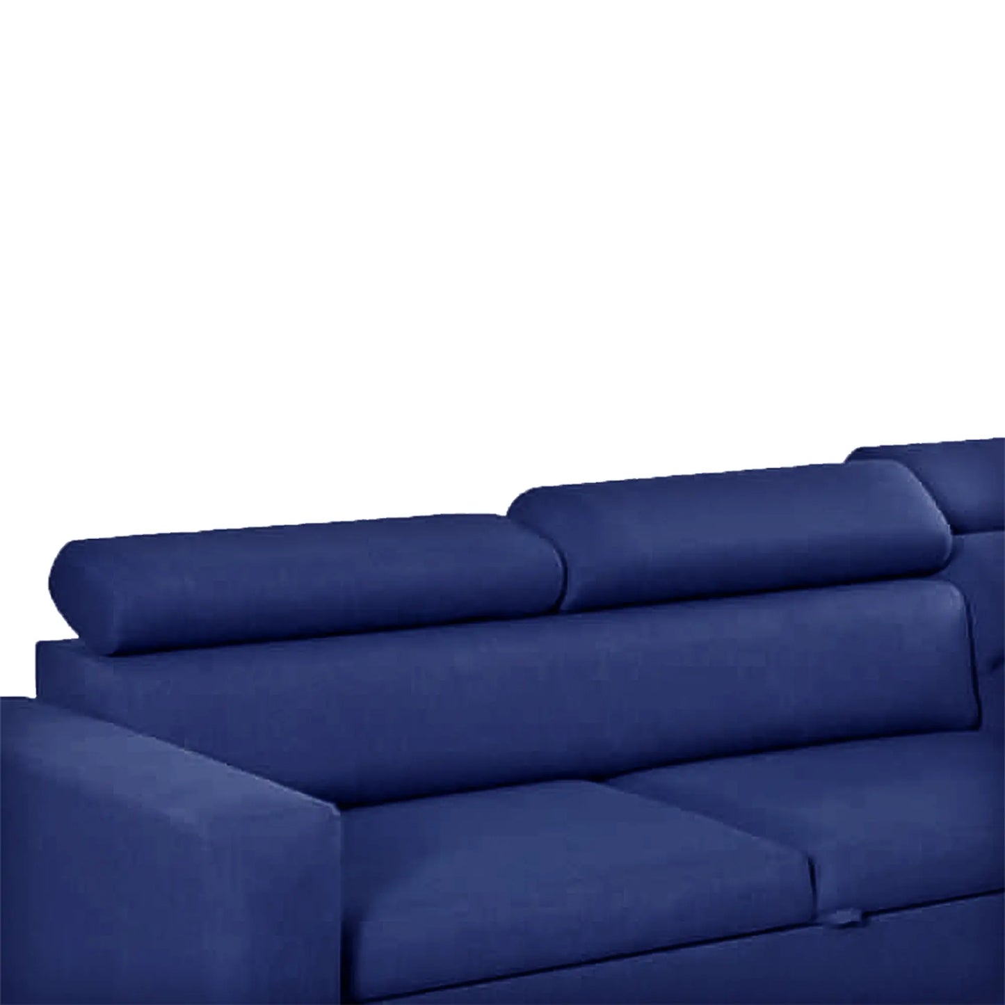 Hugo Corner L-Shape Sofa Bed - Black, Blue, Grey, yellow