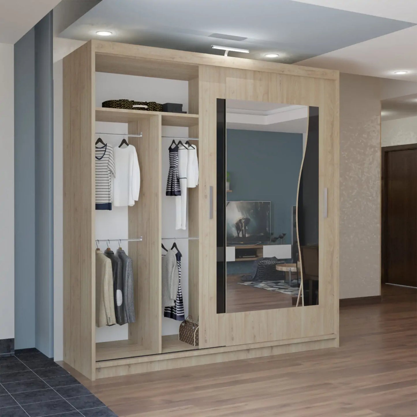 Batumi New Branding Wardrobe with LED Light