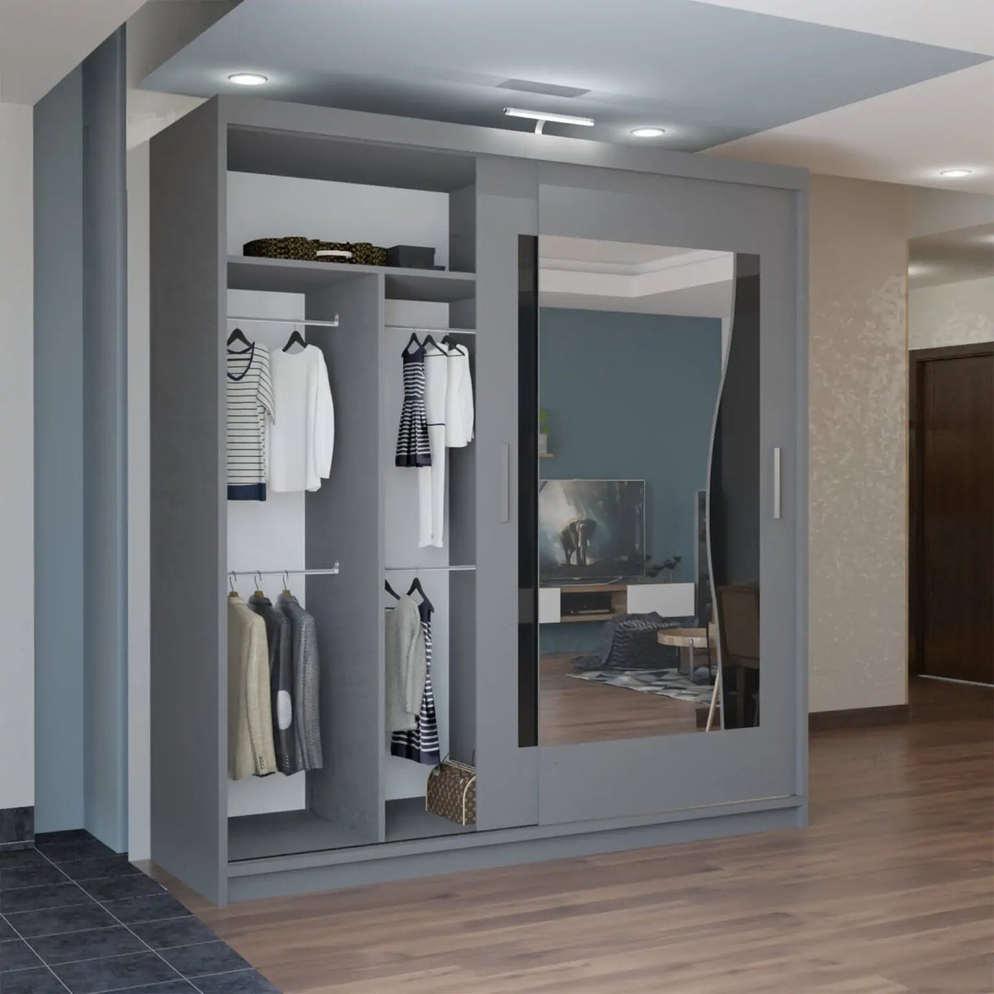 Batumi New Branding Wardrobe with LED Light