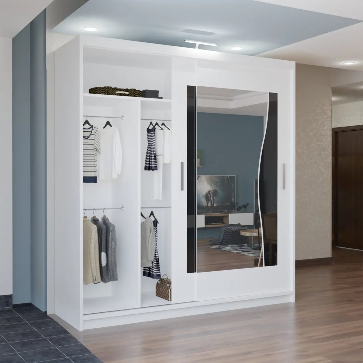 Batumi New Branding Wardrobe with LED Light