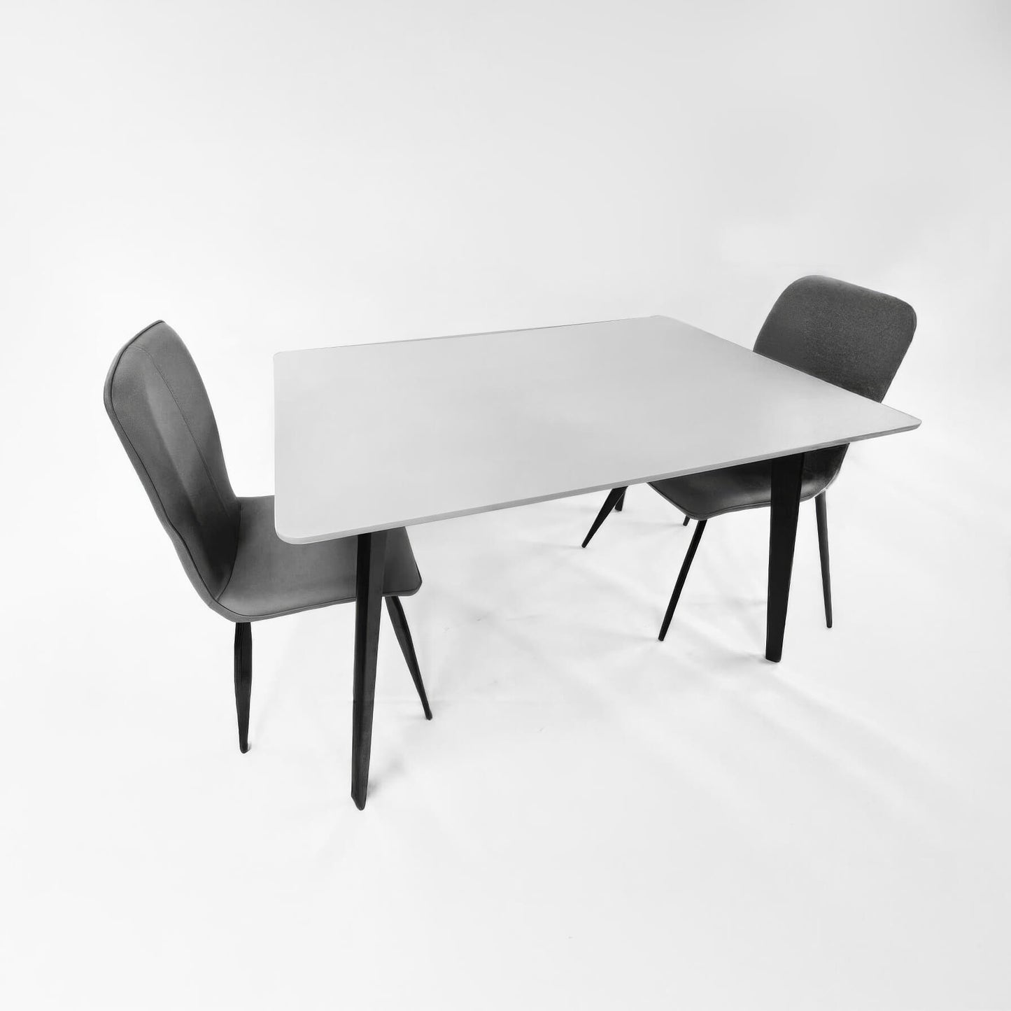 Belgium Dining Table and Chairs Set - Small & Medium - White or Black