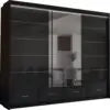 Sycylia Wardrobe - Black, Grey, White