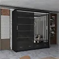 Sycylia High Gloss Sliding Door Wardrobe New Branding