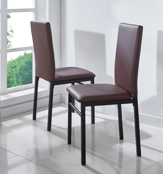 Emillia Marble Effect Dining Table in Black & Brown , 120 cm & 150 cm