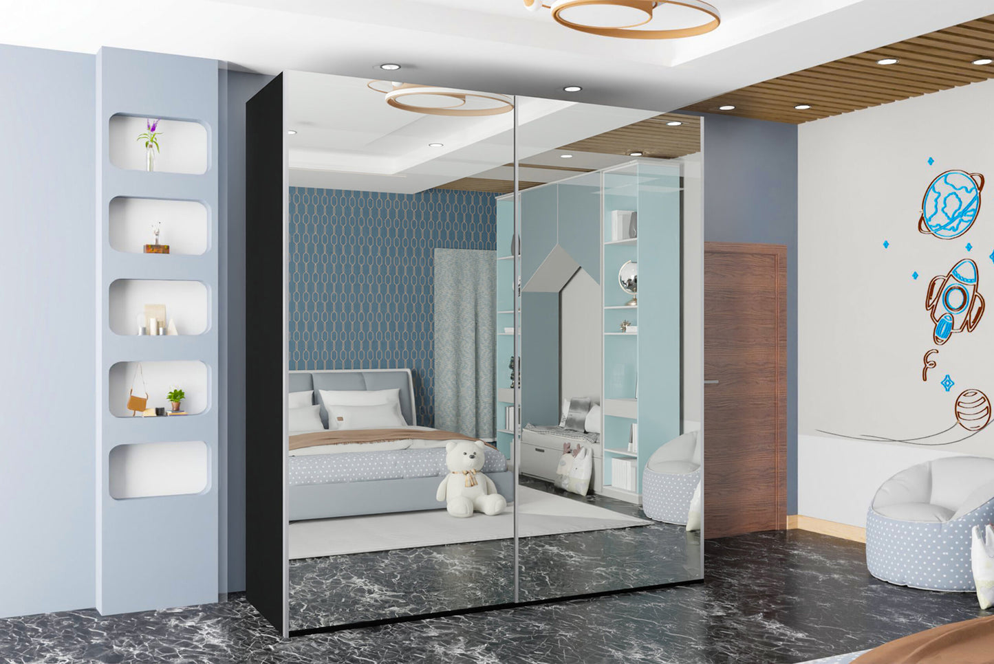 Etna Sliding Wardrobe