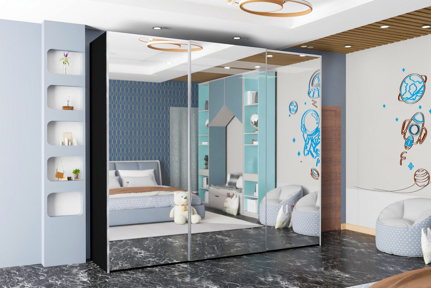 Etna Sliding Wardrobe