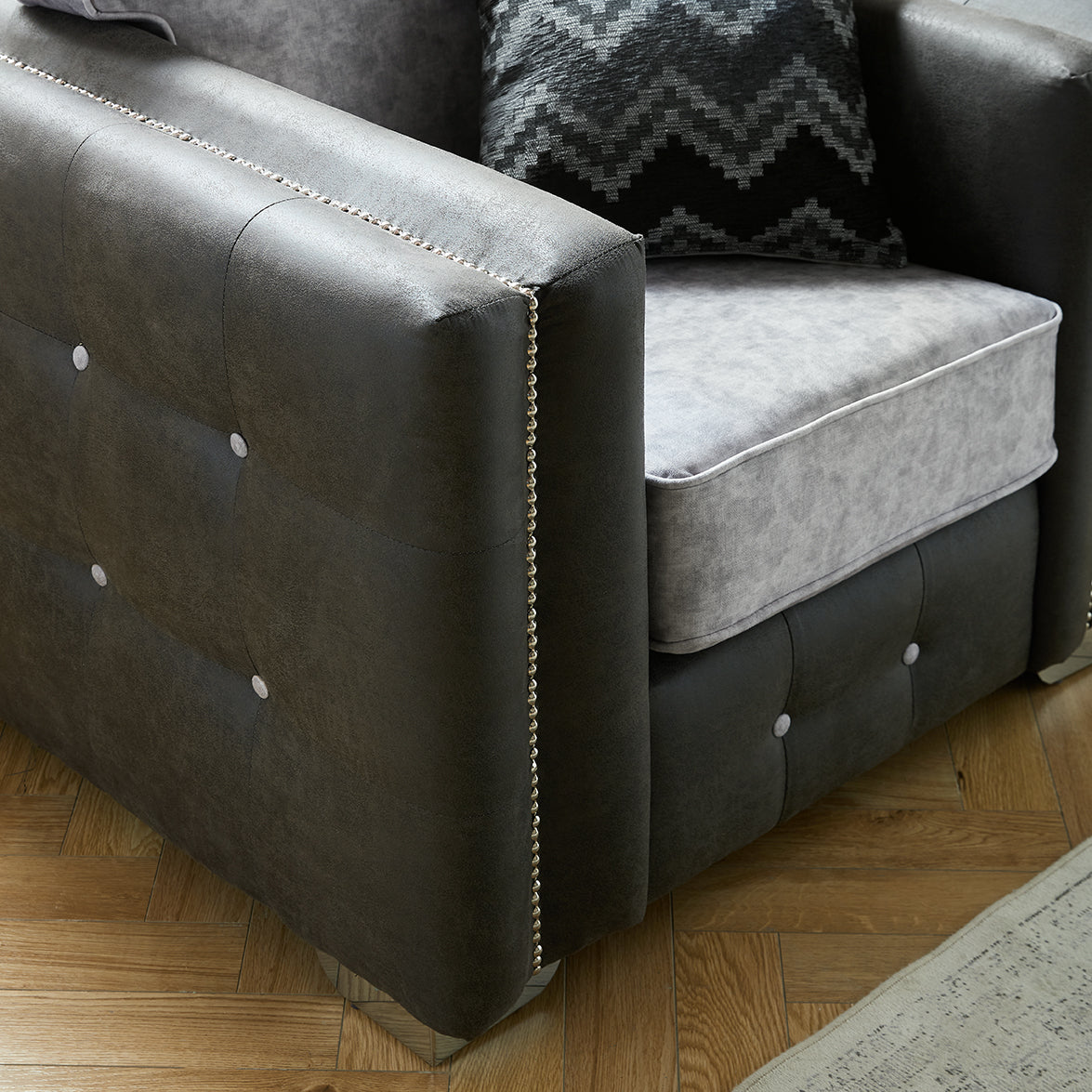 Glimmer 3-Seater Sofa & 1-Seater Armchair