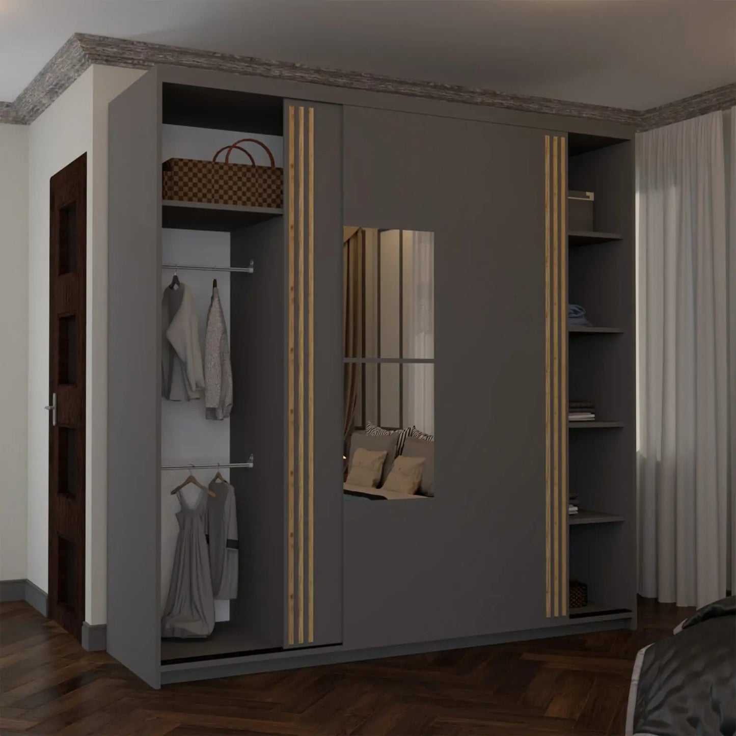 Jamajka Sliding Door Wardrobe 2 Branding