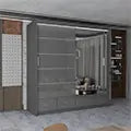 Sycylia High Gloss Sliding Door Wardrobe New Branding