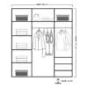 COLLIN WARDROBE