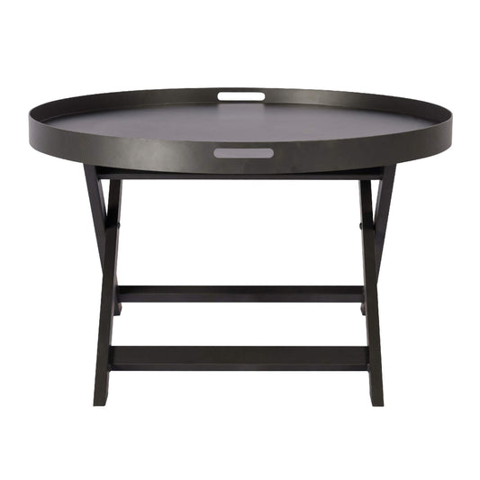 Meridon Grey Metal Coffee Table