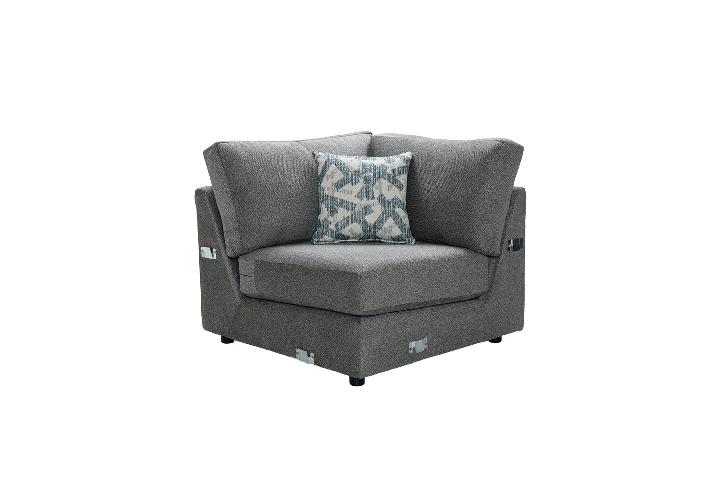 Prague 3 Corner 1 Sofa & Ottoman - Sectional Set