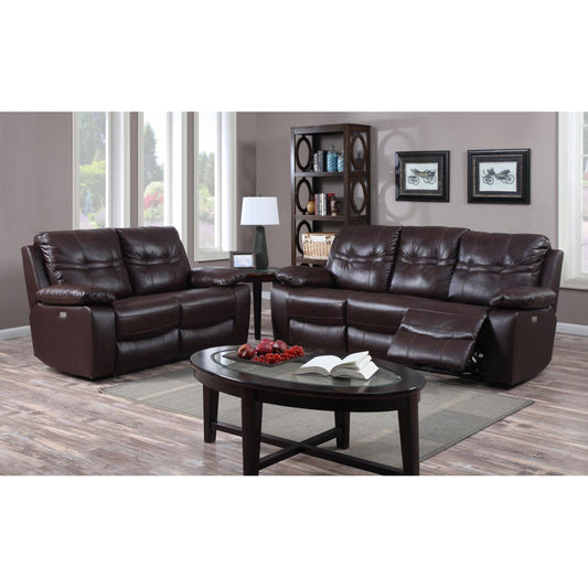 Rockport Power Recliner Leather & PU - 1, 2 & 3 Seater - Black, Chocolate
