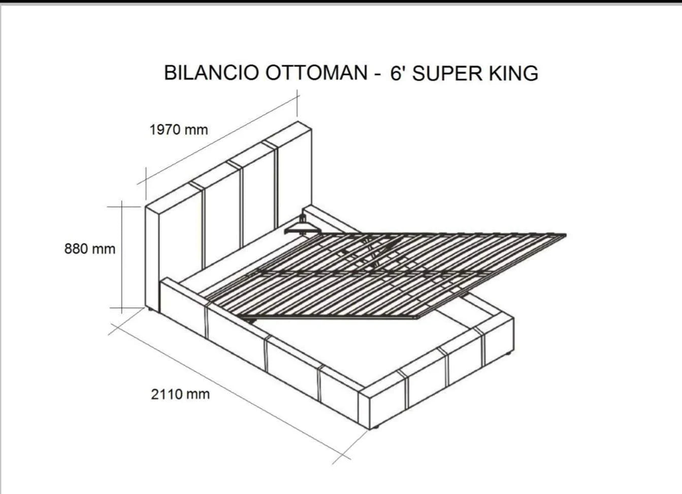 Black Ottoman Storage Bed