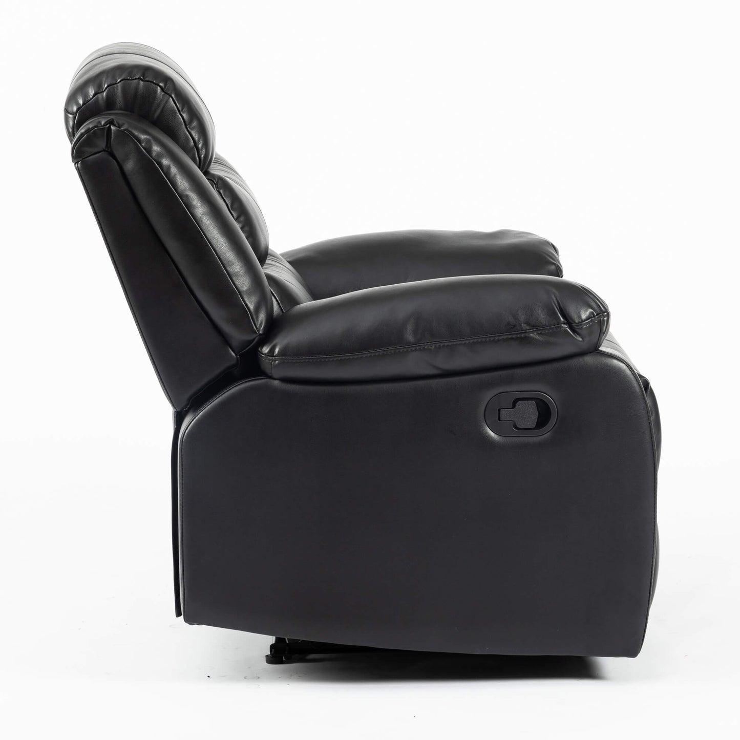 Turin Recliner Leather Aire - 1, 2, 3 Seater - Black, Brow, Grey