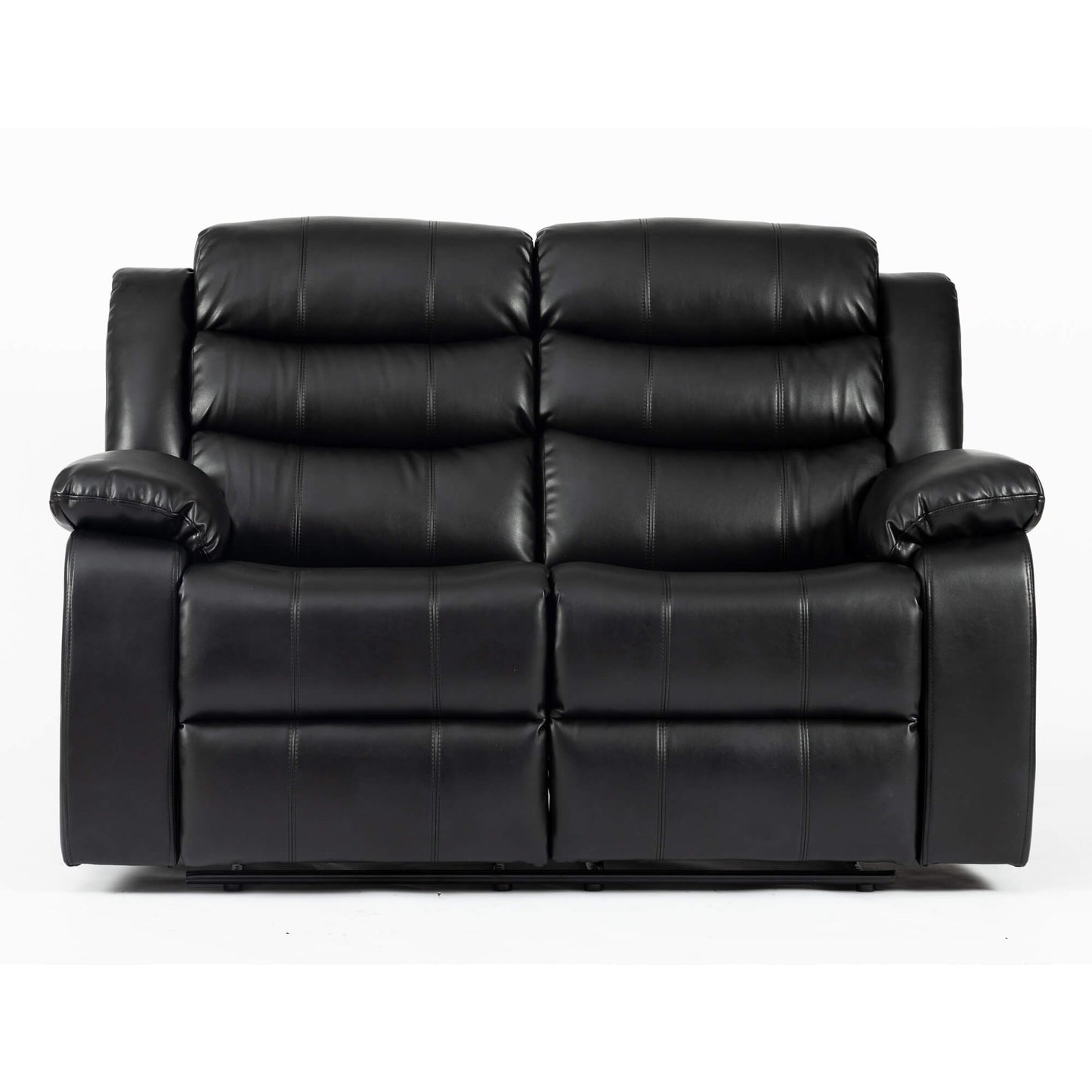 Turin Recliner Leather Aire - 1, 2, 3 Seater - Black, Brow, Grey