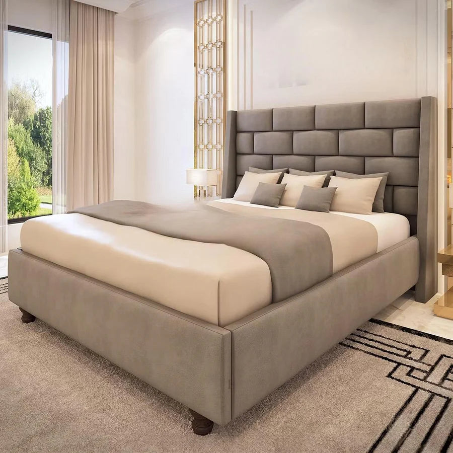 Bentley Velvet Bed - Storage/Non Storage