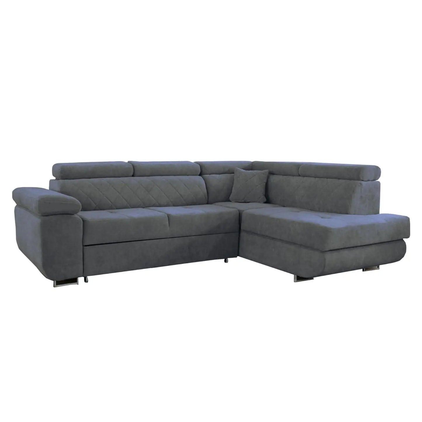 LAGUNA CORNER SOFA - Black, Blue, Green, Grey, Mustard, Silver, Steel