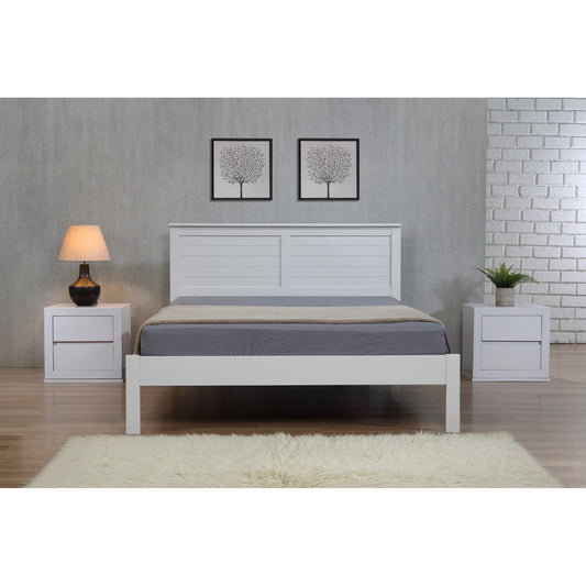 Wilmot Bed - Grey - Single, 4 Foot, Double, King Size