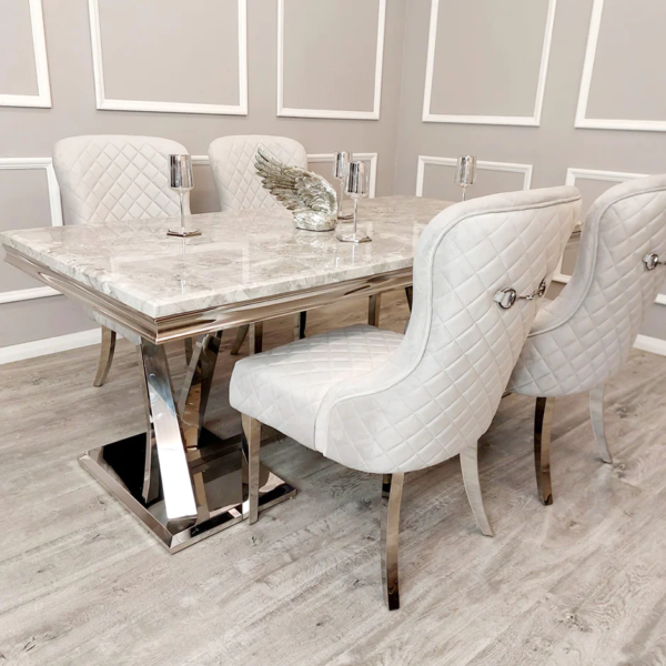 Xavia Dining Table With Kate Chair’s