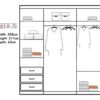Etna 250cm Wardrobe