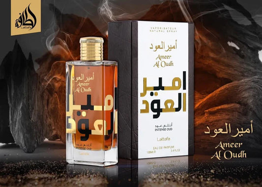 Ameer Al Oud Intense Oud by Lattafa - Unisex EDP 100ml