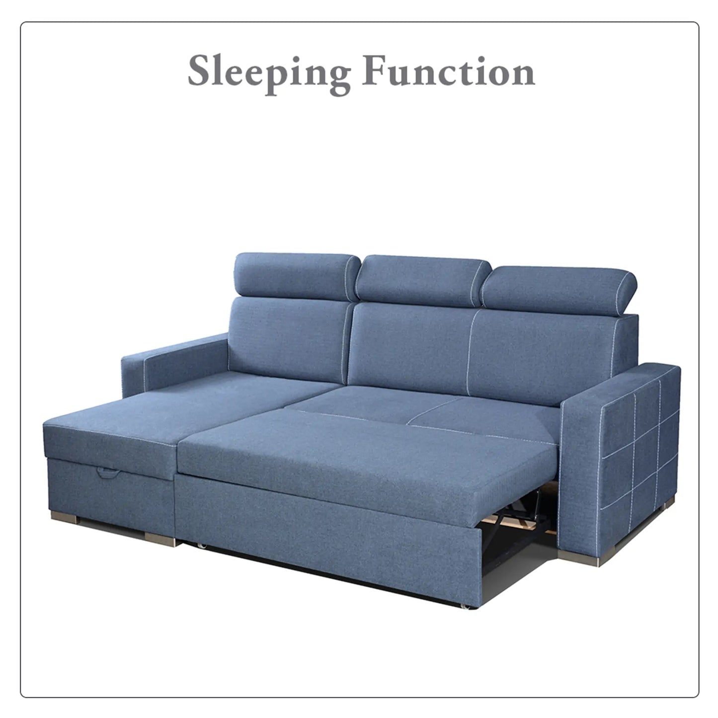 HOLLI SOFA BED - Black, Blue, Green, Grey