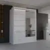 Sycylia Wardrobe - Black, Grey, White