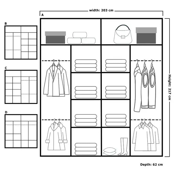 ROYAL SLIDING WARDROBE