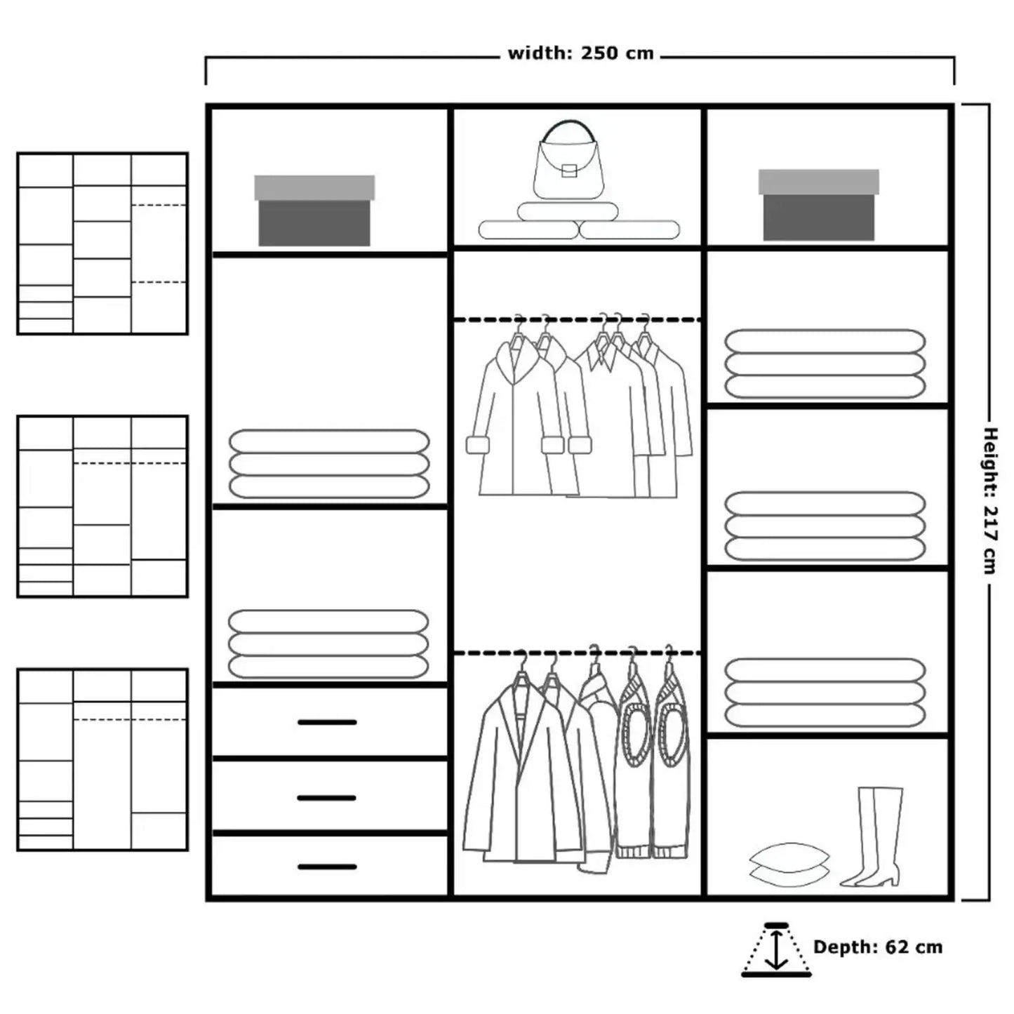 WAVE SLIDING WARDROBE
