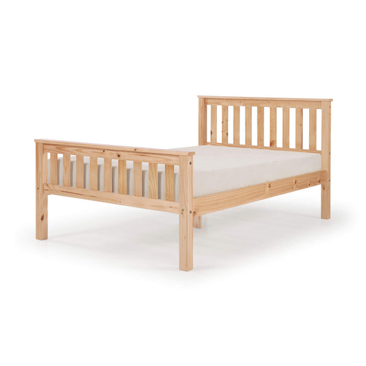 Manila HFE Pine Bed - Single, 4-Foot, Double, King Size - Antique & White