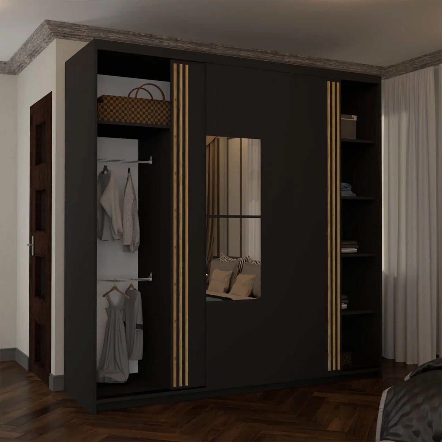 Jamajka Sliding Door Wardrobe 2 Branding