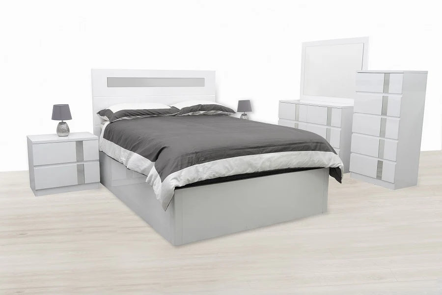 Chelsea Storage Bed - High Gloss