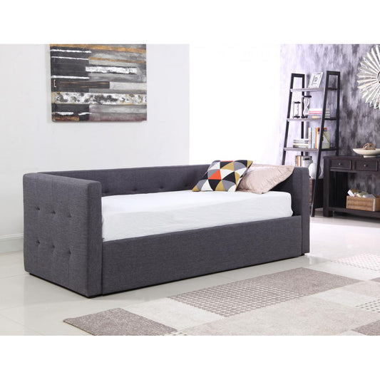 Congo Sofa Bed Linen Fabric Grey