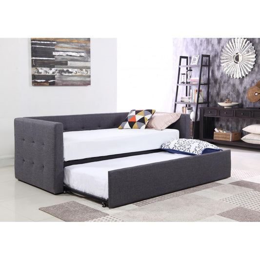 Congo Sofa Bed Linen Fabric Grey