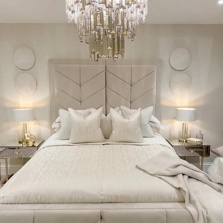 Dallas Velvet Bed - Storage/Non Storage