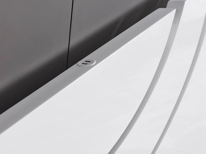 Eclipse Storage Bed - High Gloss